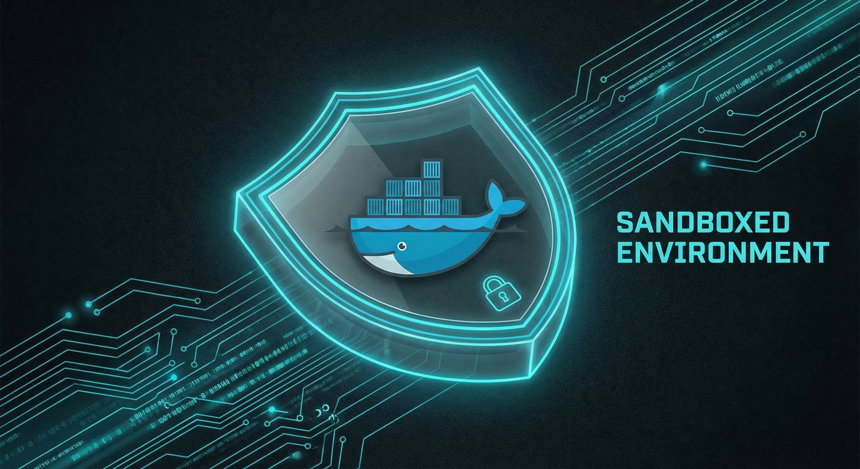 NemoClaw sandbox Docker container with shield